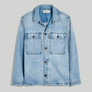 Madewell Men's Denim Shirt-Jacket in Highbury Wash
